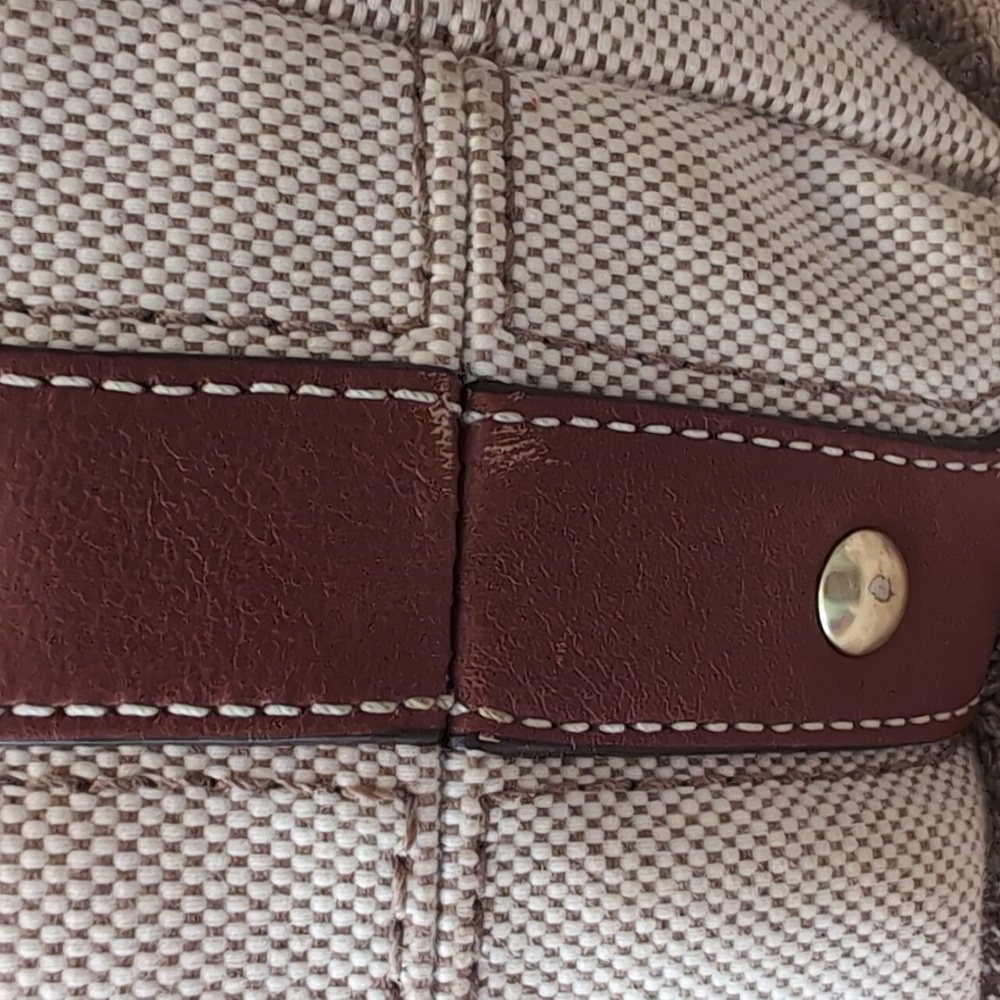 Coach Canvas Leather Purse - Picture 4 of 8